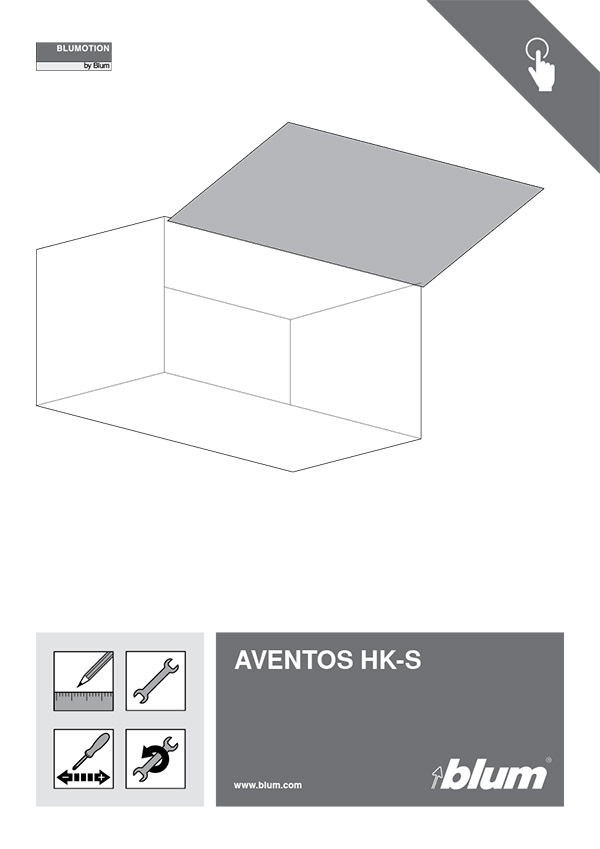 Montageanleitung Blum Aventos HK-S